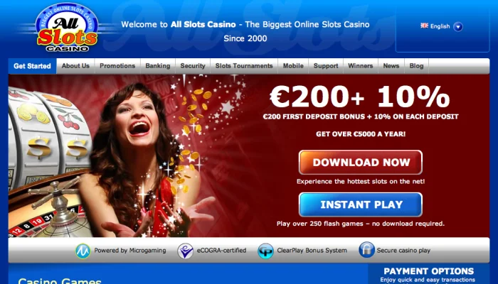 All Slots Casino — screenshot