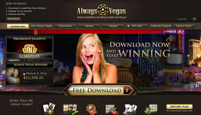 Always Vegas Casino — screenshot