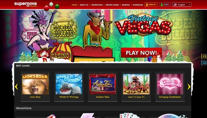 Supernova Casino — screenshot