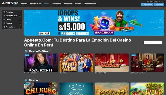 Apuesto Casino — screenshot
