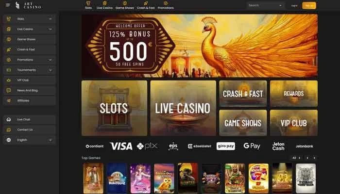 ArtCasino — screenshot