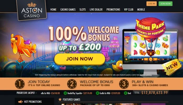 Aston Casino — screenshot