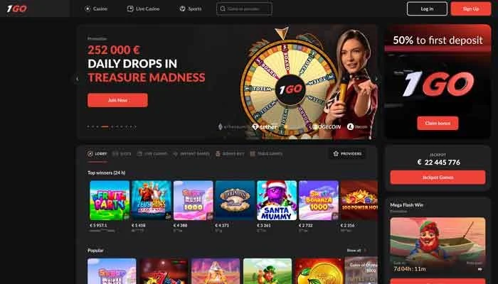 1Go Casino — screenshot