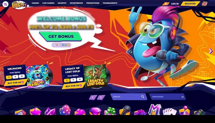 MrPacho Casino — screenshot