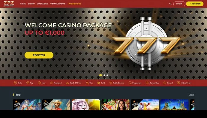 777Vault Casino — screenshot
