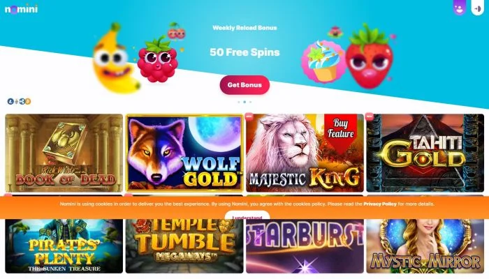 Nomini Casino — screenshot