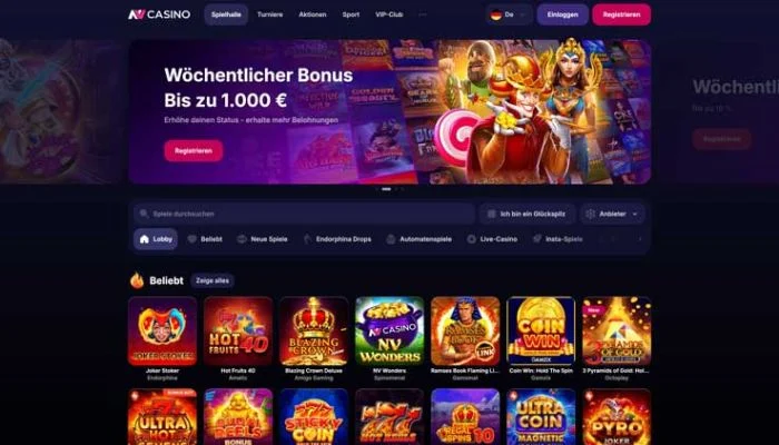 NV Casino — screenshot