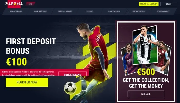 Rabona Casino — screenshot