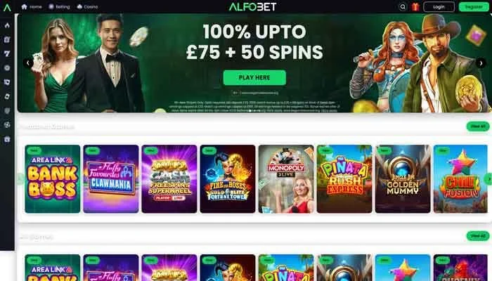 Alfobet Casino — screenshot