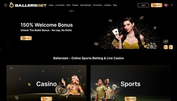 Ballersbet Casino — screenshot