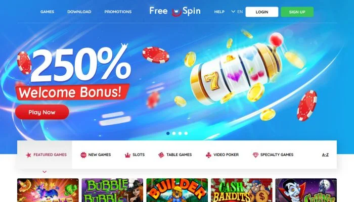 Free Spin Casino — screenshot