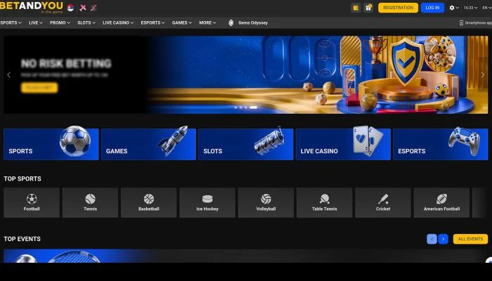 Betandyou Casino — screenshot
