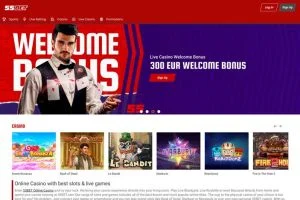 55BET Casino — screenshot
