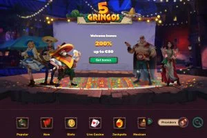 5Gringos Casino — screenshot