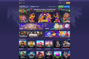 Roobet Casino — screenshot