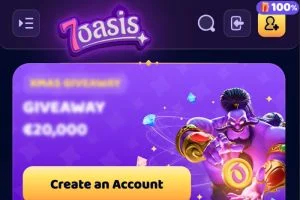 7Oasis Casino — screenshot