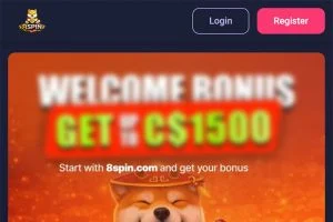 8Spin Casino — screenshot