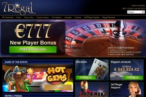 7Regal Casino — screenshot