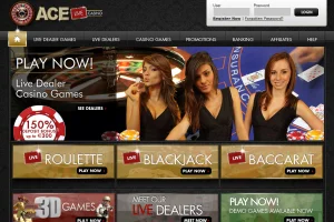 Ace Live Casino — screenshot