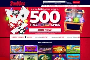 Star Wins Casino — screenshot