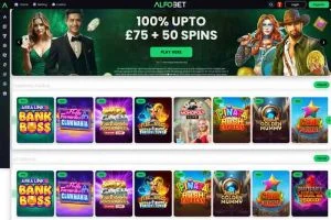 Alfobet Casino — screenshot