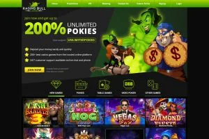 Raging Bull Casino — screenshot