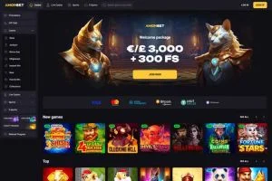 Amonbet Casino — screenshot