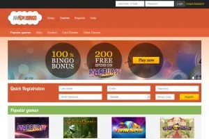 AmorBingo Casino — screenshot