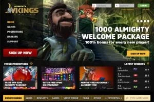 Almighty Vikings Casino — screenshot