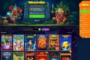 Wazamba Casino — screenshot