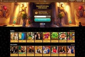 AmunRa Casino — screenshot