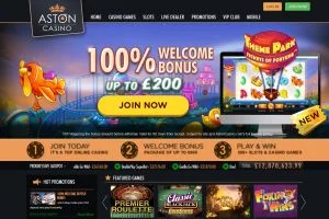 Aston Casino — screenshot
