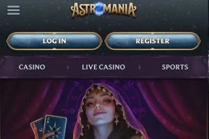 AstroMania Casino — screenshot