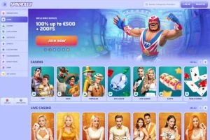 Spinrollz Casino — screenshot