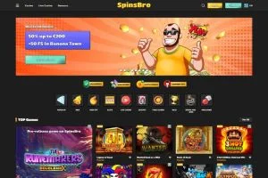 SpinsBro Casino — screenshot