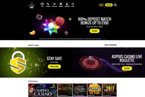 Aspers Casino — screenshot