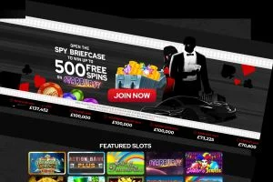Spy Slots Casino — screenshot