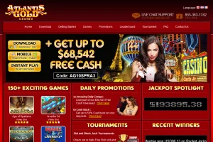 Atlantis Gold Casino — screenshot