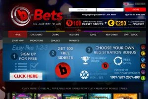 b-Bets Casino — screenshot