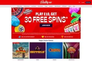 Bally Bet Casino — screenshot