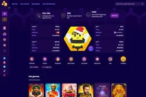 Wazbee Casino — screenshot