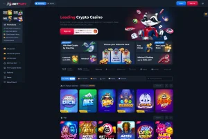 BetFury Casino — screenshot