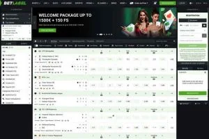 BetLabel Casino — screenshot