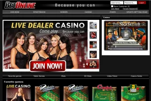 BetOnline Casino — screenshot