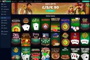 Betrino Casino — screenshot