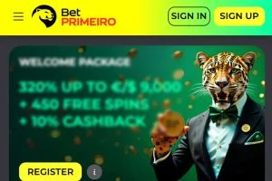 BetPRIMEIRO Casino — screenshot