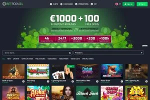 Betroom24 Casino — screenshot