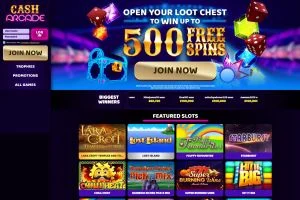 Cash Arcade Casino — screenshot