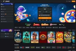 CosmicSlot Casino — screenshot