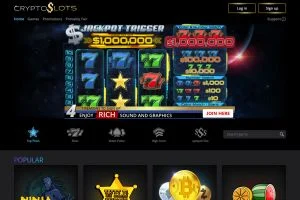 Crypto Slots Casino — screenshot